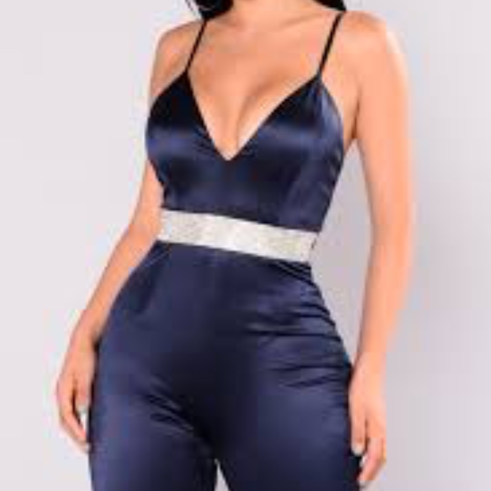 Lori Satin Jumpsuit